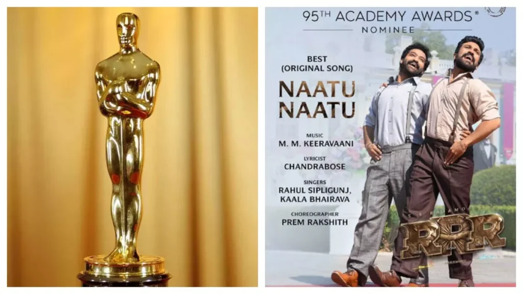 Platform like Oscars nominated  Naatu Naatu from RRR