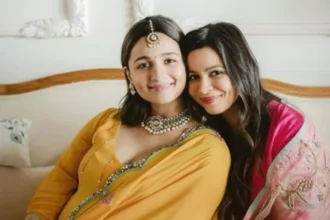 Alia Bhatt with her sister