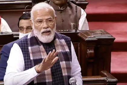 PM Modi criticises opposition in Parliament