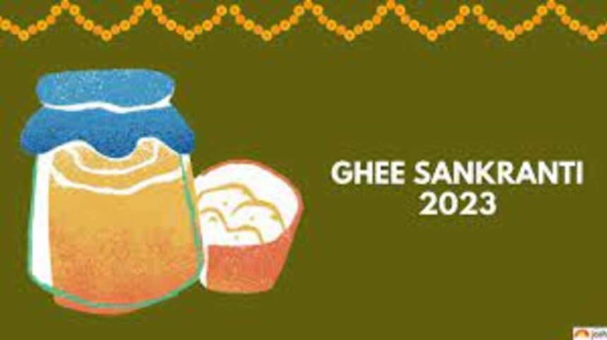 Celebrating Ghee Sankranti 2023