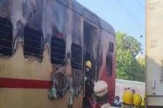 Fire Breaks Out on Train in Madurai, Claiming Ten Lives and Injuring Over 20