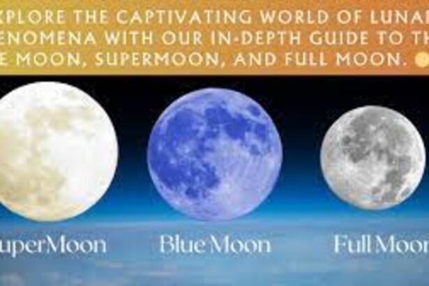 Captivating Celestial Phenomenon: Unveiling the Beauty of the Super Blue Moon
