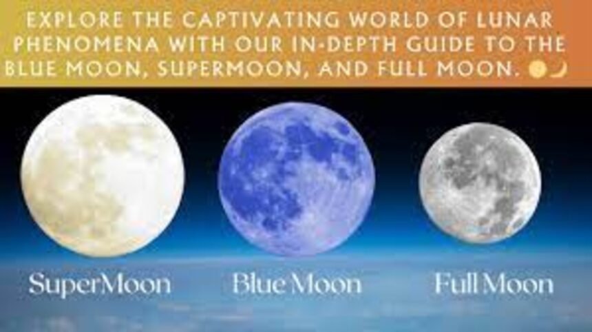 Captivating Celestial Phenomenon: Unveiling the Beauty of the Super Blue Moon