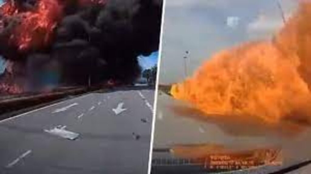 Light Plane Crashes into Street in Malaysia claiming 10 Lives