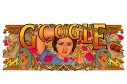 Remembering Sridevi through google doodle