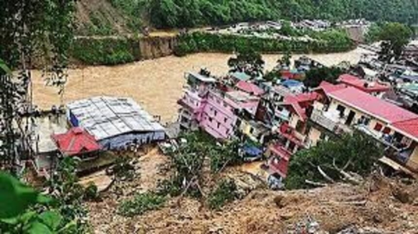 Landslide Hits Shimla's Summer Hill Area