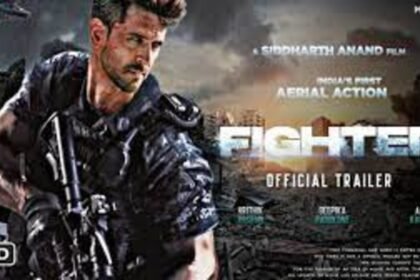 The official motion poster of 'Fighter,' revealed